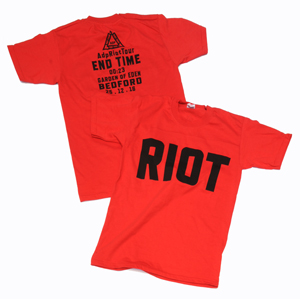 JIMMY CAUTY: END TIME ADULT ADP Riot Tour T-Shirt
